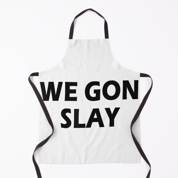 Item preview, We Gon Slay Bold Black Typography Motivational Girl Power Aesthetic Design designed and sold by ObukiLantara.