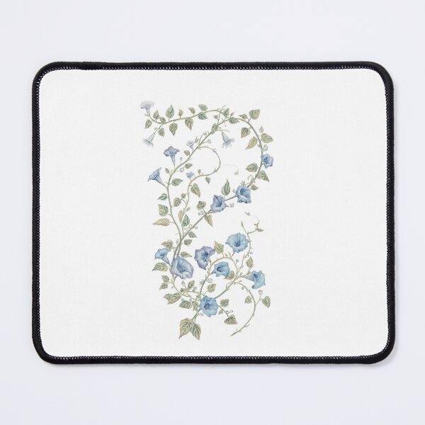 Item preview, Blue morning glory flower designed and sold by uunaa.