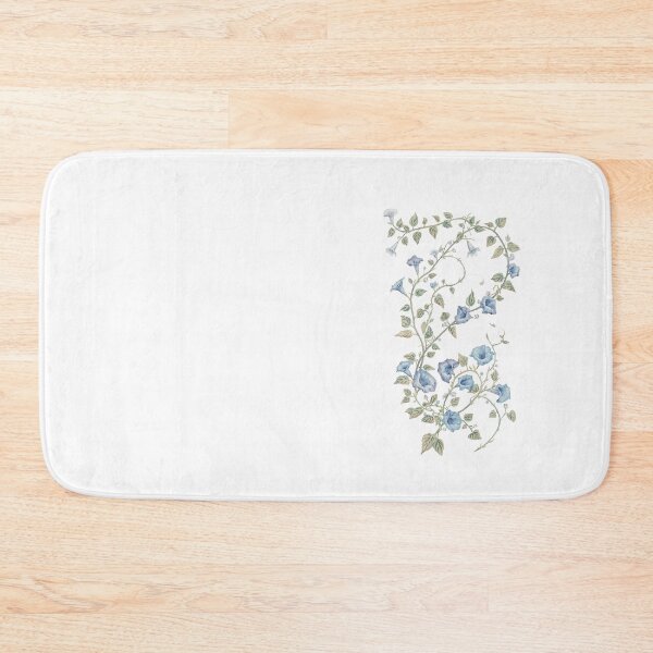 Item preview, Blue morning glory flower  designed and sold by uunaa.