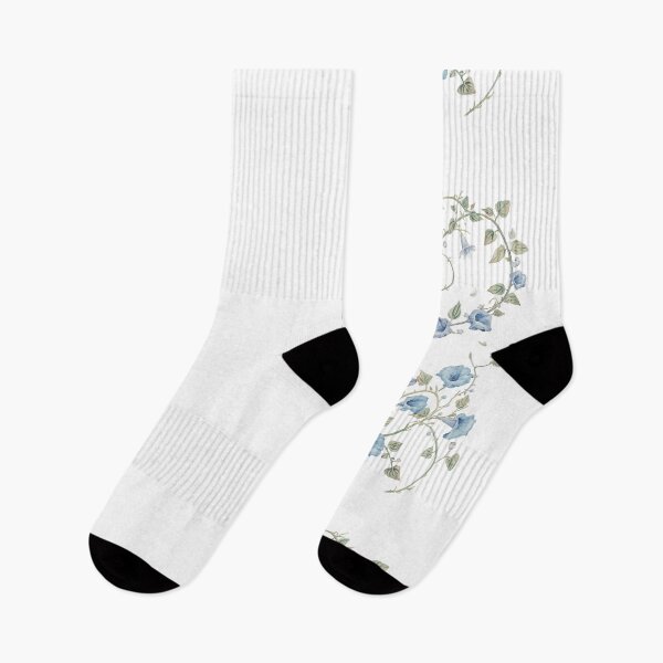 Item preview, Blue morning glory flower  designed and sold by uunaa.