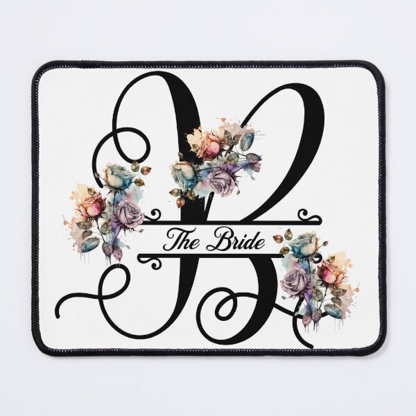 Item preview, The Bride Floral Monogram Hen Party designed and sold by GogaVibeRe.
