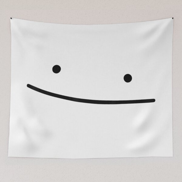 Item preview, Minimalist Simple Happy Smile Face Line Art Aesthetic Modern Black Design designed and sold by ObukiLantara.