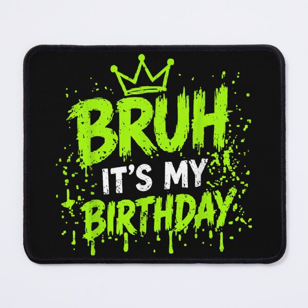 Artikelvorschau, Alter, ich hab Geburtstag! Neongrünes Graffiti-Geburtstagsgeschenk entworfen und verkauft von ObukiLantara.