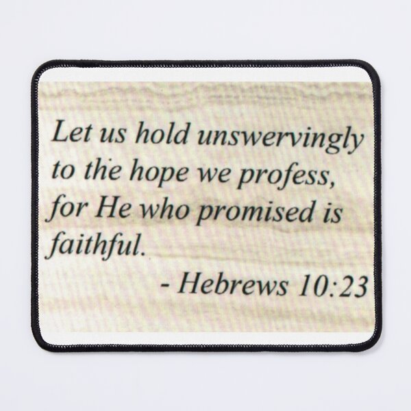 Item preview, Hebrews 10:23 designed and sold by di-Vera-Rosati.