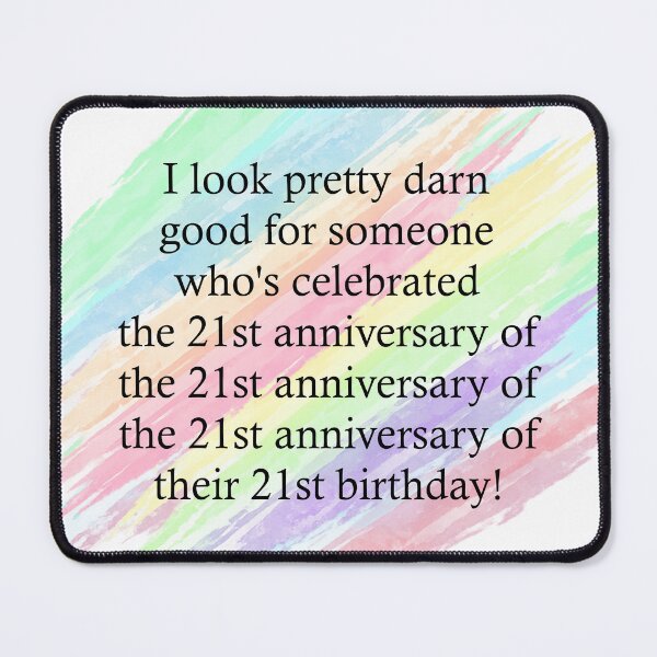 Item preview, Funny 84th Birthday Quote Design designed and sold by MissTerryWoman.