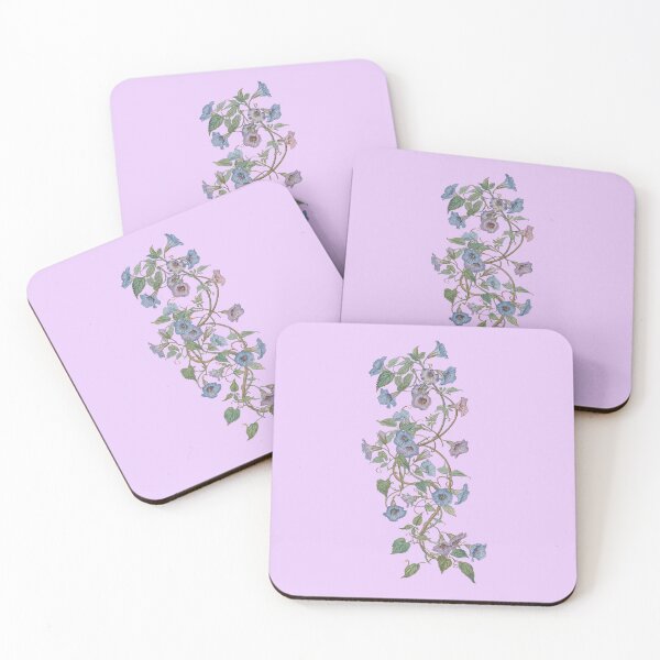 Item preview,  Blue morning glory flower  designed and sold by uunaa.