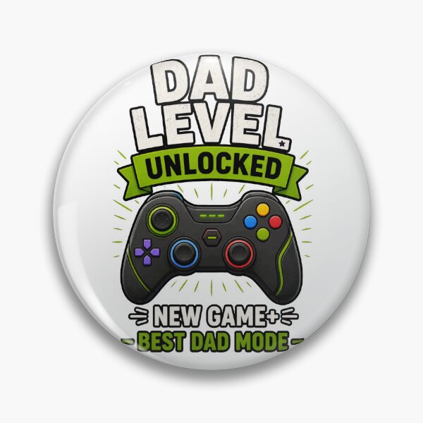 Item preview, Dad Level Unlocked Gamer Dad Shirt designed and sold by PINK FREE.