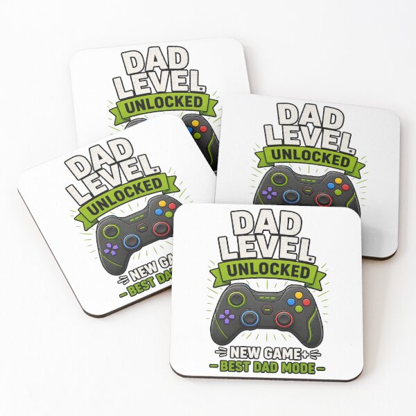 Item preview, Dad Level Unlocked Gamer Dad Shirt designed and sold by PINK FREE.
