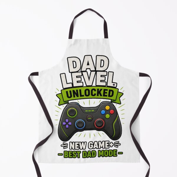 Item preview, Dad Level Unlocked Gamer Dad Shirt designed and sold by PINK FREE.