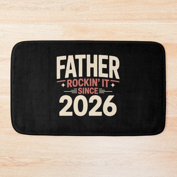 Aperçu de l'œuvre Papa qui assure depuis 2026 - Cadeau pour la fête des pères créée et vendue par Say It With Ink.