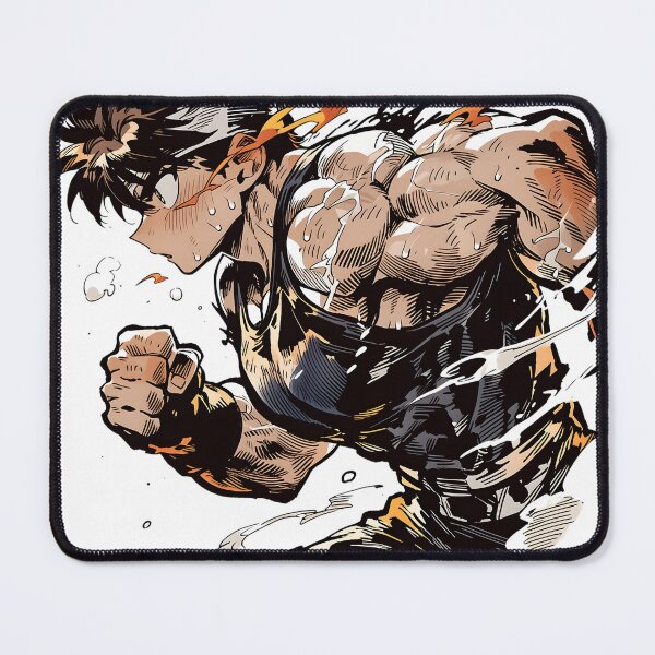 Item preview, Anime Sprint Speed Runner Fire Aura Art designed and sold by Mrokar.