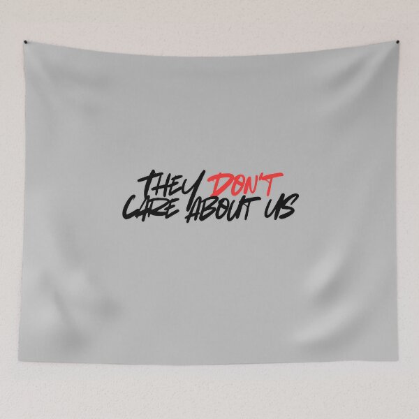 Item preview, They Don't Care About Us designed and sold by MaxCardoso.