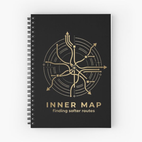 Item preview, Inner Map Geometric Compass Navigation Graphic designed and sold by Inkfino.