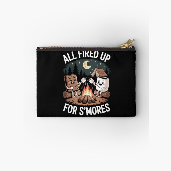 Item preview, All Fired Up For S'mores Camping Campfire Fun designed and sold by SuperAndSocial.
