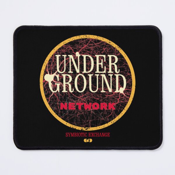 Item preview, Underground Network — Mycelium Symbiotic Exchange Design designed and sold by Decorador de Corazones.