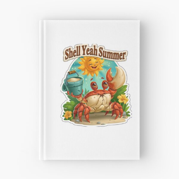 Item preview, Shell Yeah Summer Funny Beach Crab Vacation designed and sold by Marcikart.