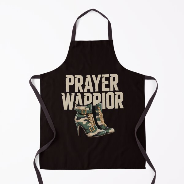 Item preview, Camo Heels Prayer Warrior – Religious Woman design for Holy Communion & Worship designed and sold by Redgiant87x.