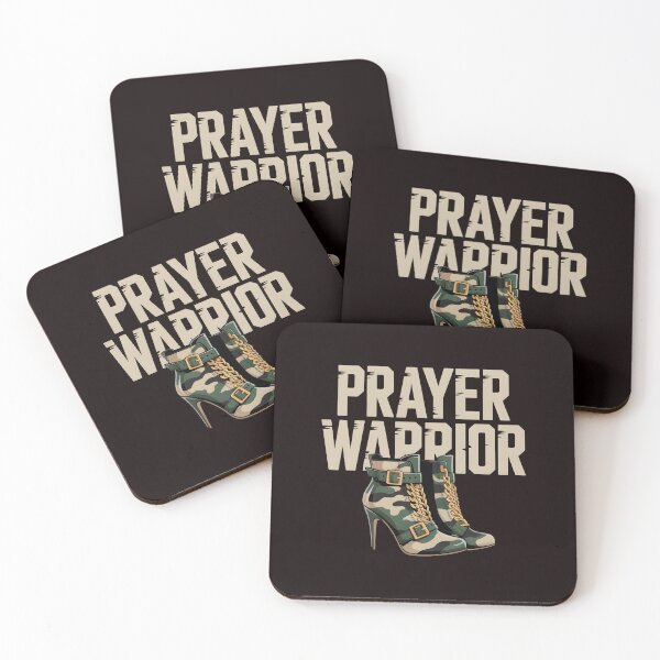 Item preview, Camo Heels Prayer Warrior – Religious Woman design for Holy Communion & Worship designed and sold by Redgiant87x.