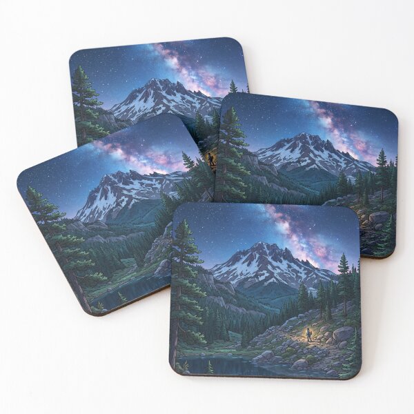 Item preview, Milky Way at Lassen Volcanic National Park designed and sold by SpiriTravels.