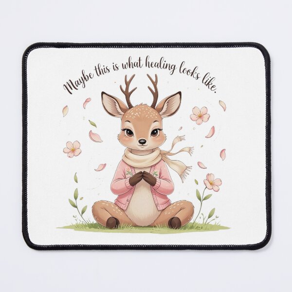 Item preview, What Healing Looks Like Cute Deer Spring Mental Health designed and sold by AQUILAKREO.
