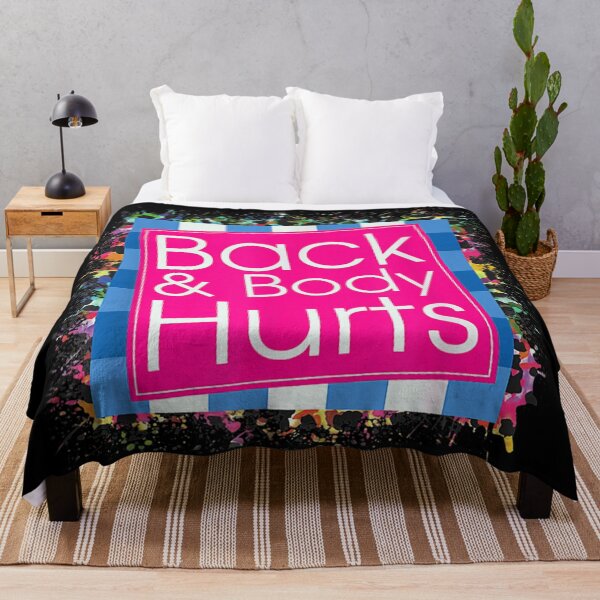 Item preview, Back and Body Hurts Funny Parody Gym Humor and Daily Struggle designed and sold by RuperDelois.