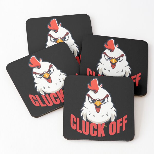 Item preview, Cluck Off — Angry Chick Energy & Zero Patience. designed and sold by tshirts.click.