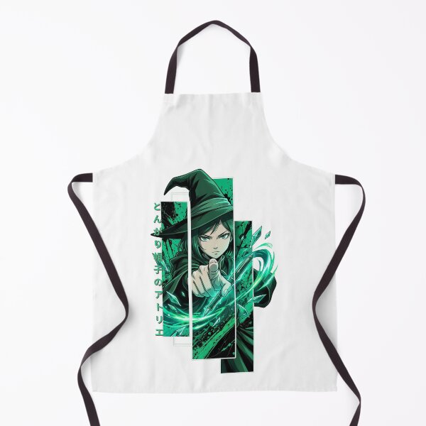 Item preview, Copy of Emerald Ink Sorceress - Geometric Anime Magic designed and sold by lamiarte.