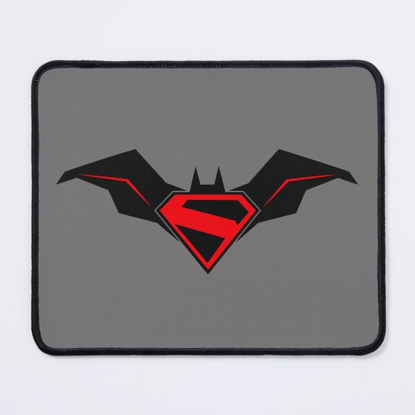 Item preview, Dark Knight vs Man of Steel Superhero Crossover Logo Graphic designed and sold by LoomisDreams.