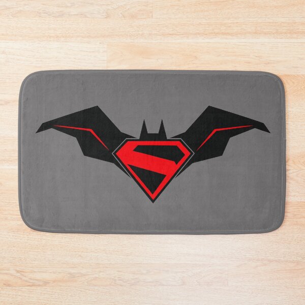 Item preview, Dark Knight vs Man of Steel Superhero Crossover Logo Graphic designed and sold by LoomisDreams.