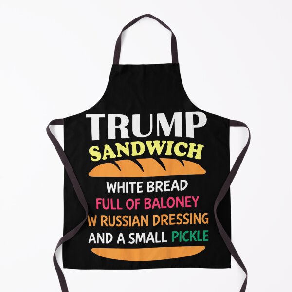 Item preview, Trump Sandwich Funny Political Satire White Bread Full of Baloney Art designed and sold by RuperDelois.