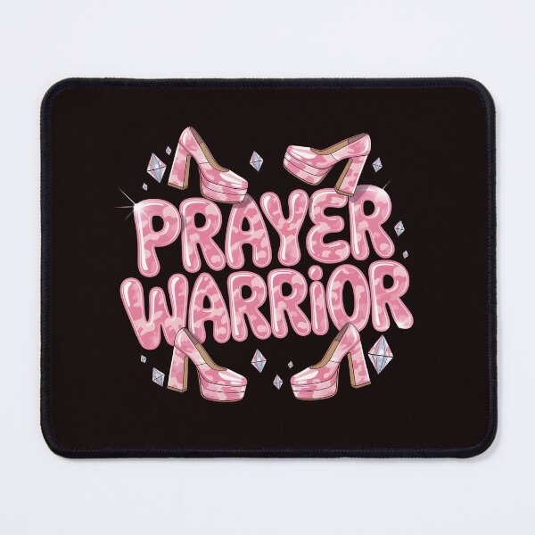 Item preview, Camo Heels Prayer Warrior – Spiritual Religion Outfit for Faithful Women designed and sold by Redgiant87x.
