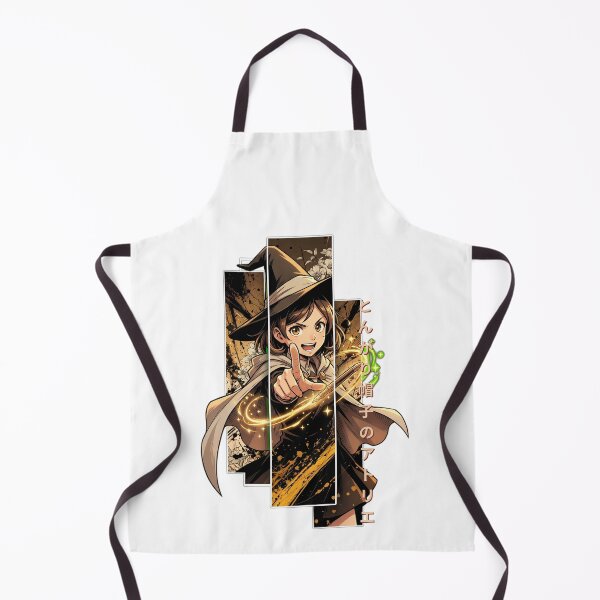 Item preview, Emerald Ink Sorceress - Geometric Anime Magic designed and sold by lamiarte.