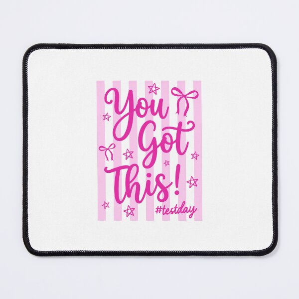 Item preview, You Got This Cute Pink Coquette Test Day Motivation Student designed and sold by designclub.