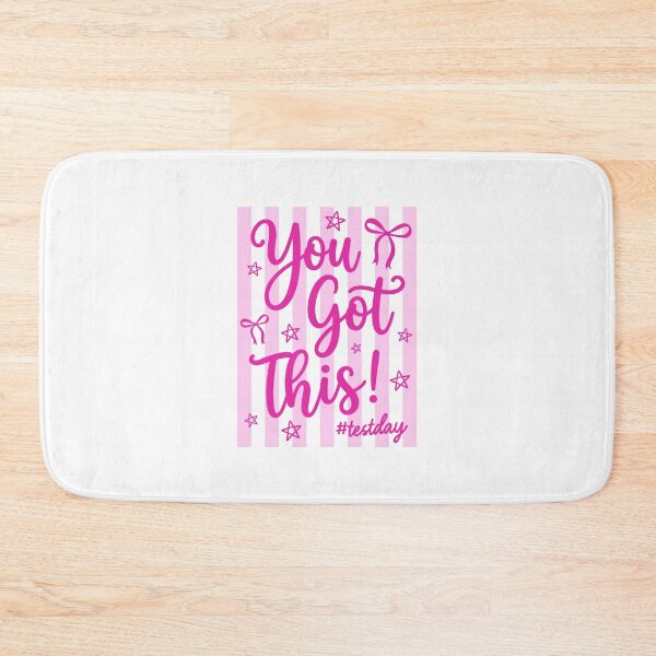 Item preview, You Got This Cute Pink Coquette Test Day Motivation Student designed and sold by designclub.