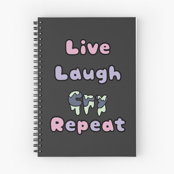 Item preview, Live laugh cry designed and sold by MahouBoyStudios.