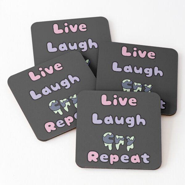 Item preview, Live laugh cry designed and sold by MahouBoyStudios.