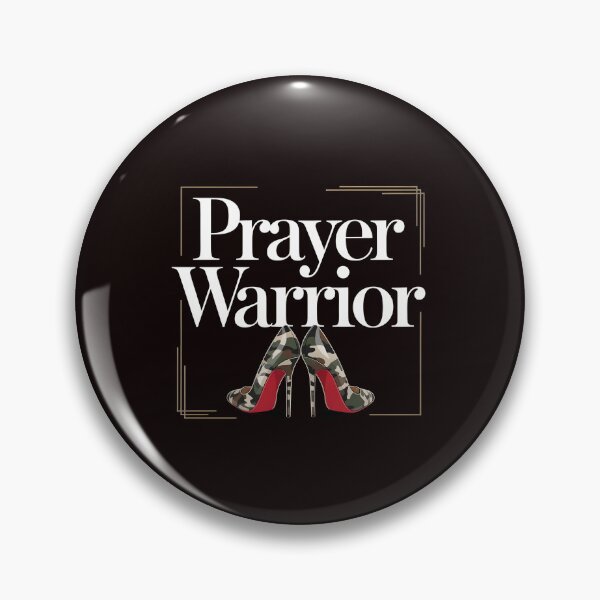Item preview, Camo Heels Prayer Warrior – Faith Inspired Religious Woman designed and sold by Redgiant87x.