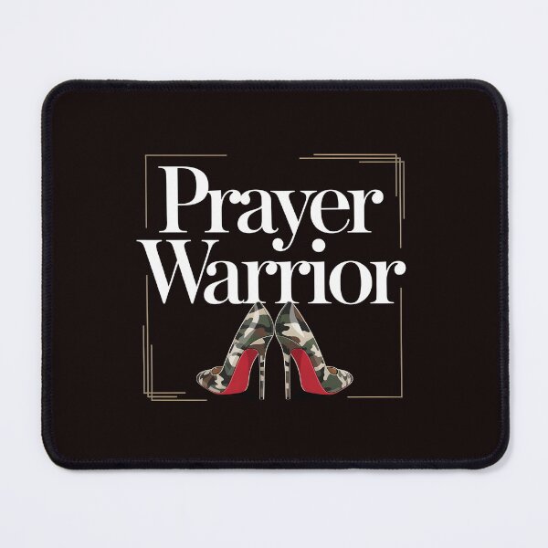 Item preview, Camo Heels Prayer Warrior – Faith Inspired Religious Woman designed and sold by Redgiant87x.