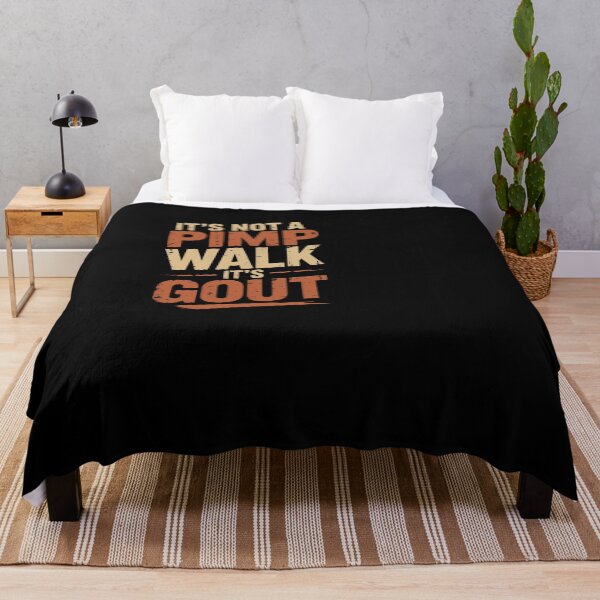 Item preview, Gout Walk Funny Sarcastic Pain Humor Sufferer designed and sold by SuperAndSocial.