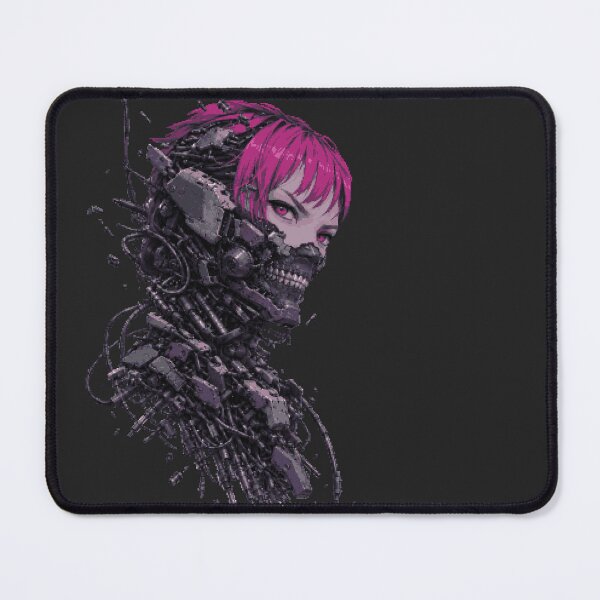 Item preview, Pixel Art DEATH HAS NO CLAIM – Cyberpunk Android Portrait designed and sold by aoto@nexusnode.