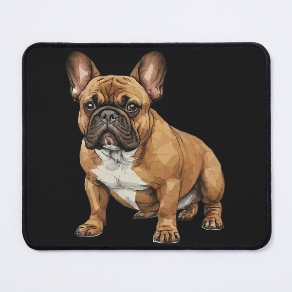 Item preview, Geometric French Bulldog – Modern Pet Art designed and sold by Tklezardesigns.