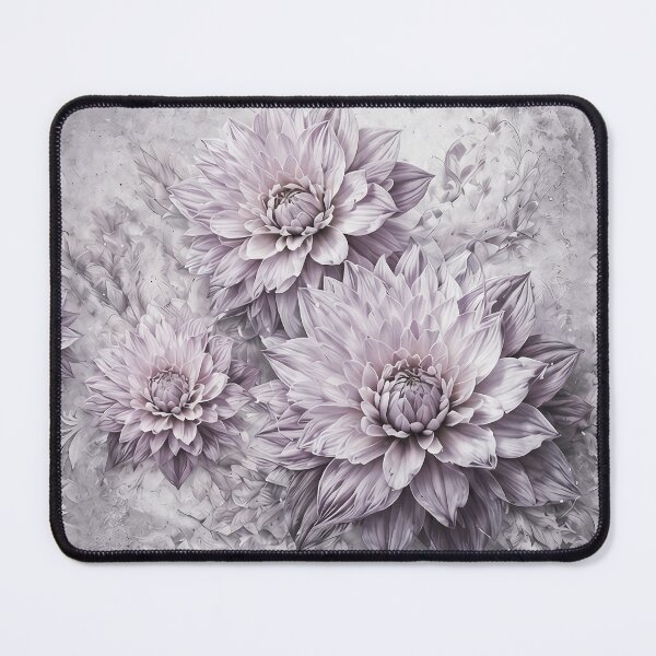 Item preview, Dusty Purple Peonies Grunge Marble Floral Art designed and sold by UCBrandDecor.