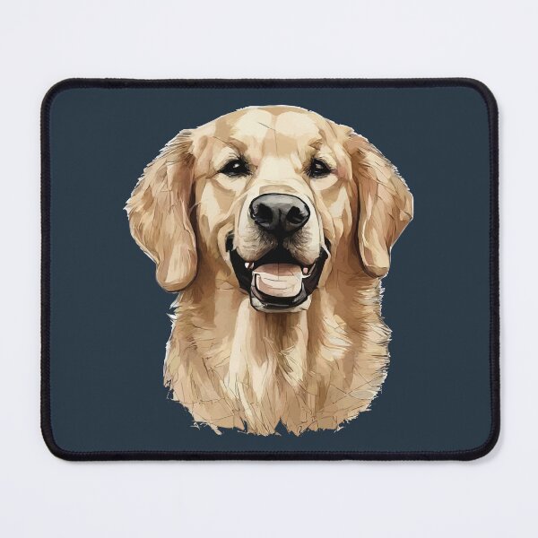 Item preview, Geometric Golden Retriever – Modern Pet Art designed and sold by Tklezardesigns.