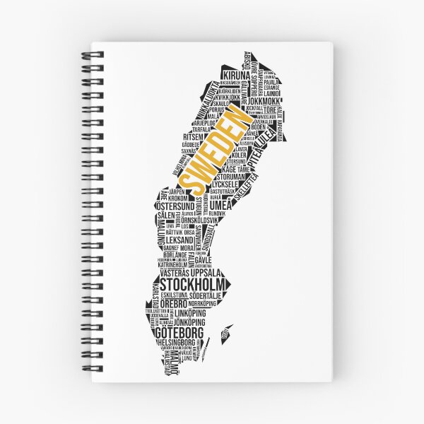 Item preview, Sweden in Text designed and sold by LyonDesignSweden.