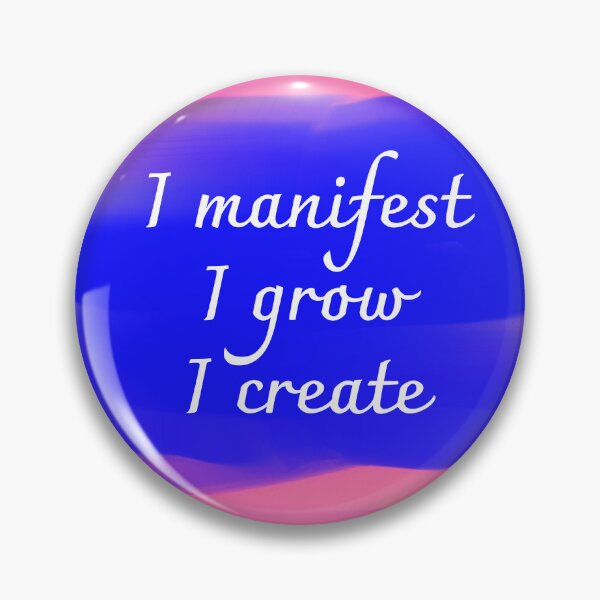 Item preview, I manifest, I grow, I create designed and sold by diamondqueenmindset.
