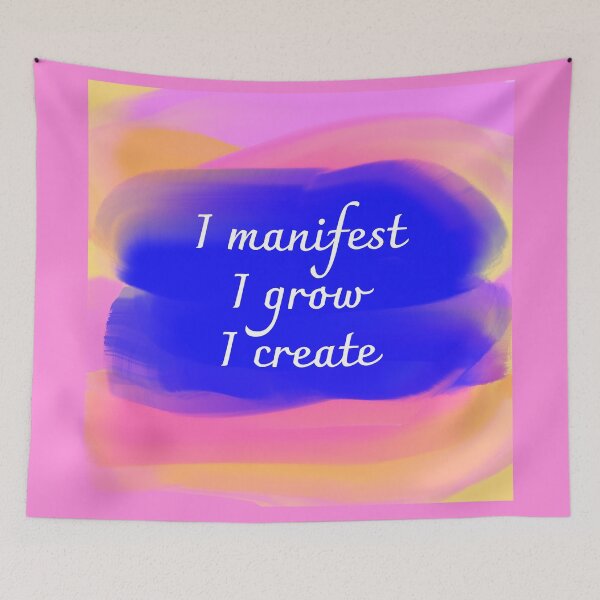 Item preview, I manifest, I grow, I create designed and sold by diamondqueenmindset.