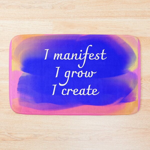 Item preview, I manifest, I grow, I create designed and sold by diamondqueenmindset.