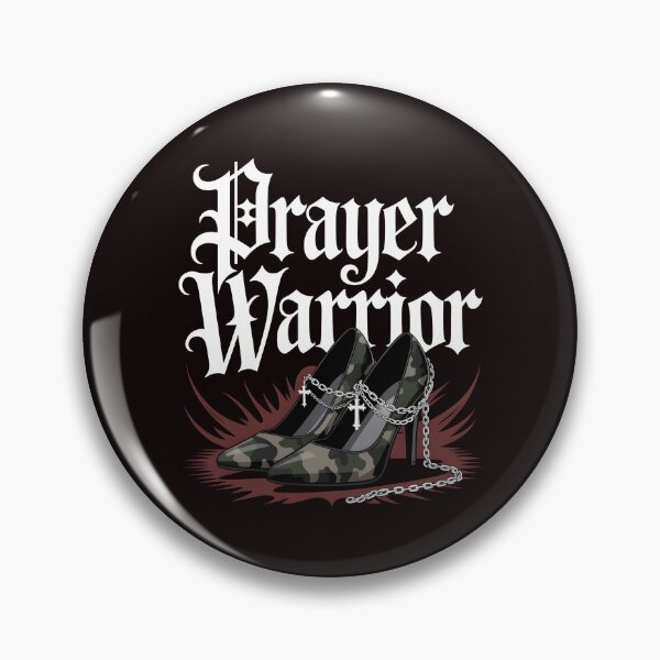 Item preview, Camo Heels Prayer Warrior – Church Service Fashion for Religious Women designed and sold by Redgiant87x.