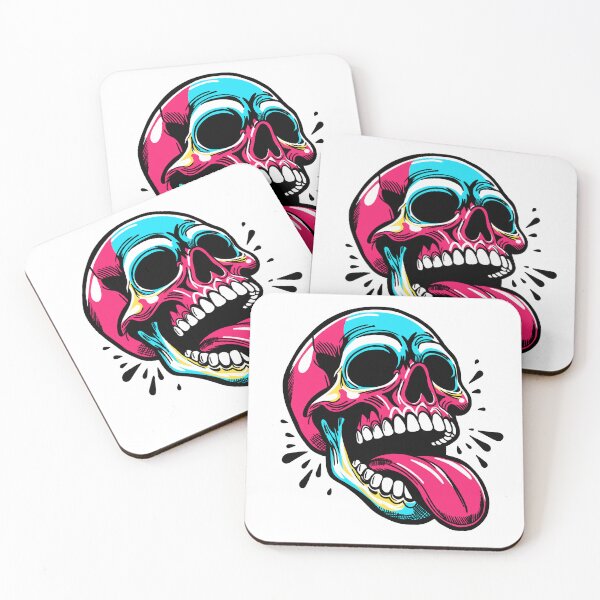 Item preview, Neon Skull designed and sold by Lovesick Lobotomy.