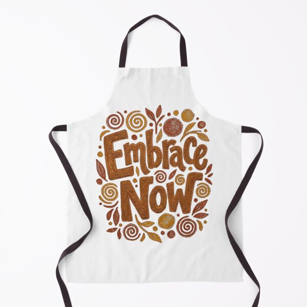 Item preview, Embrace Now Hand Lettered Earthy Typography designed and sold by aashcreat.